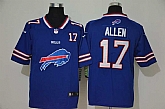 Nike Bills 17 Josh Allen Royal Team Big Logo Number Vapor Untouchable Limited Jersey,baseball caps,new era cap wholesale,wholesale hats